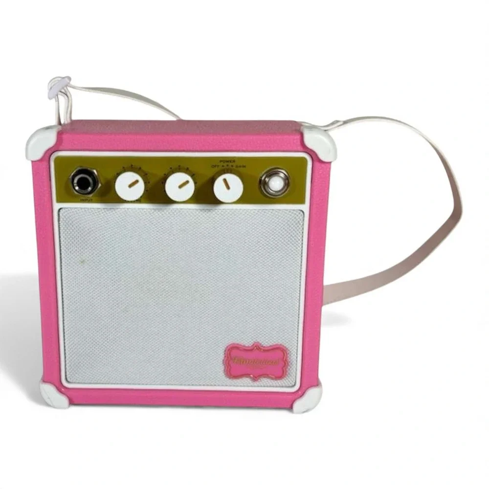 Replacement Part FAO Schwarz Pink Stage Stars Amp Batteries Tested-24 HOUR SHIP!